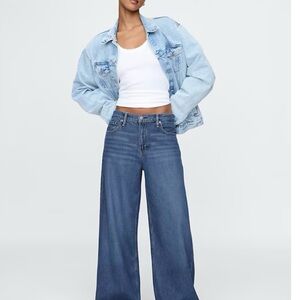 GAP Women's Classic Blue Flare Jeans